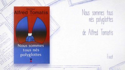 Couverture du livre « Nous sommes tous nés polyglottes » d’Alfred Tomatis